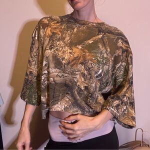 Walls Camouflage Crop Top